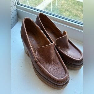 Zodiac Dorit Platform Loafers size 6
